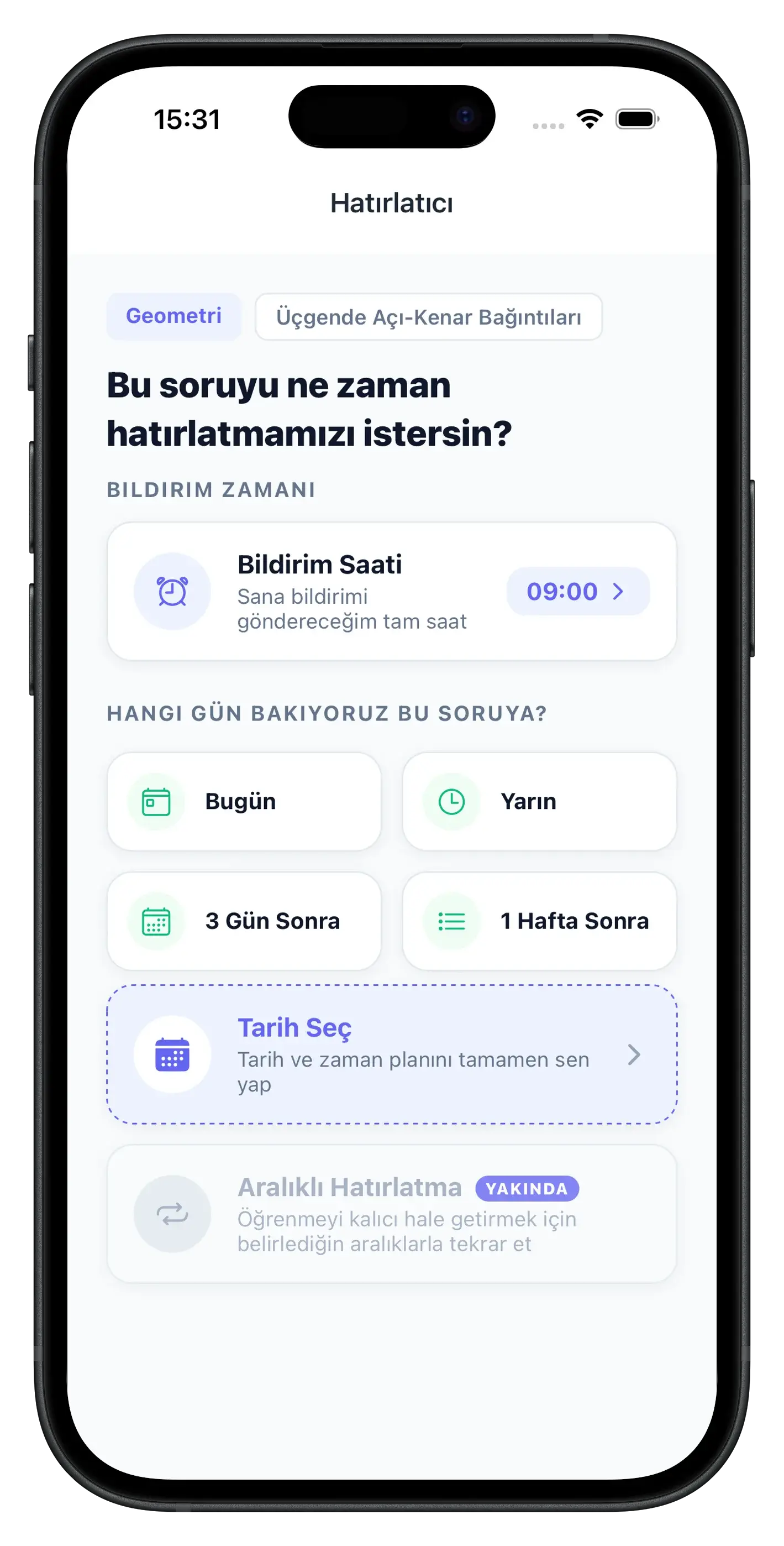 Karga KPSS Akıllı Hatırlatıcı ile Tekrar Et